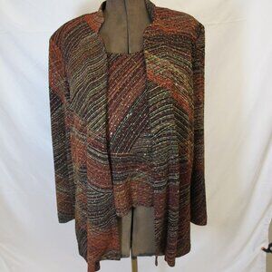 Coldwater creek coordinated top and jacket –  PXL